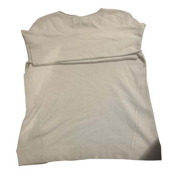 Ellen Tracy Cashmere Minimalist Cottagecore Old Money Sweater-L - Picture 4 of 5
